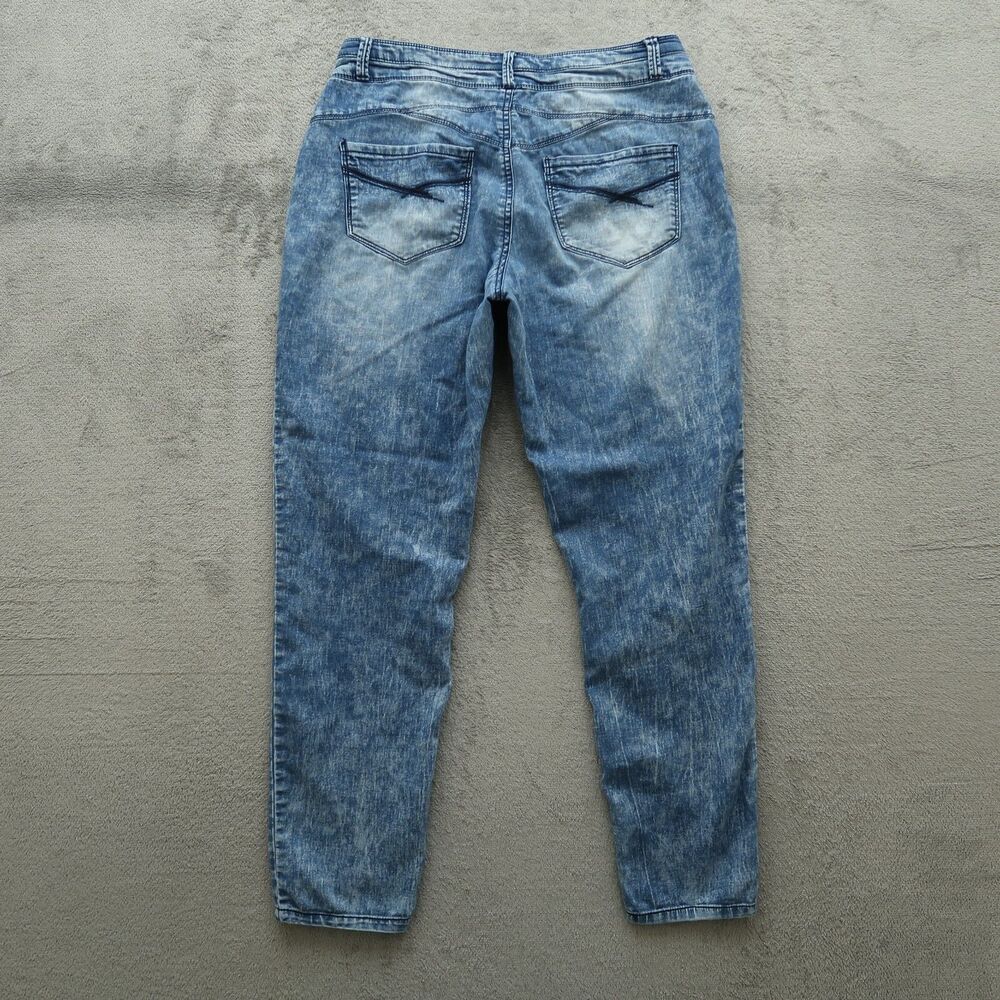 Vanilla Star Jeans Junior's Size 13 Blue Mid-Rise Skinny Pants 28" Inseam - Picture 8 of 14
